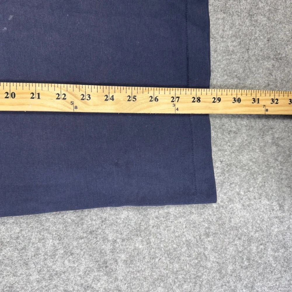 Vintage Nike Blue Tag Mesh Panel T-Shirt Navy Blue Mens Large Retro Sportswear